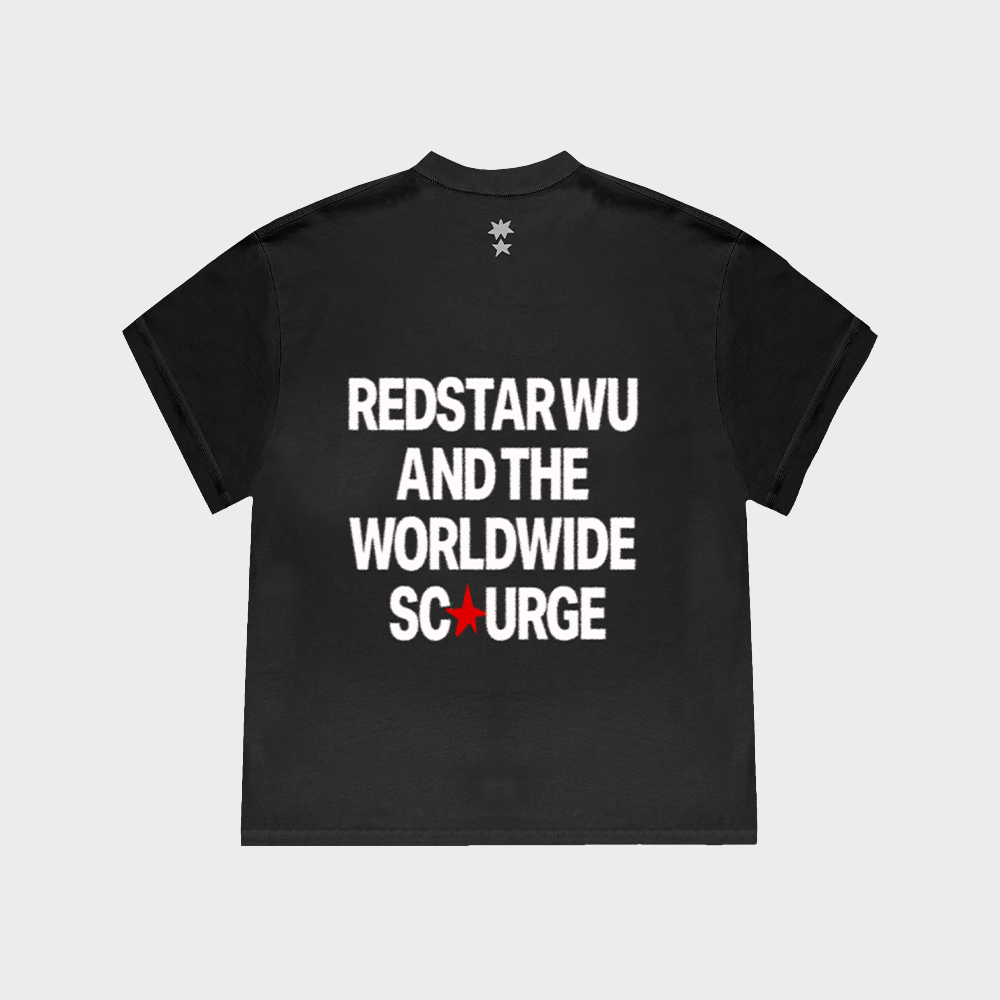 REDSTAR WU & THE WORLDWIDE SCOURGE T-SHIRT