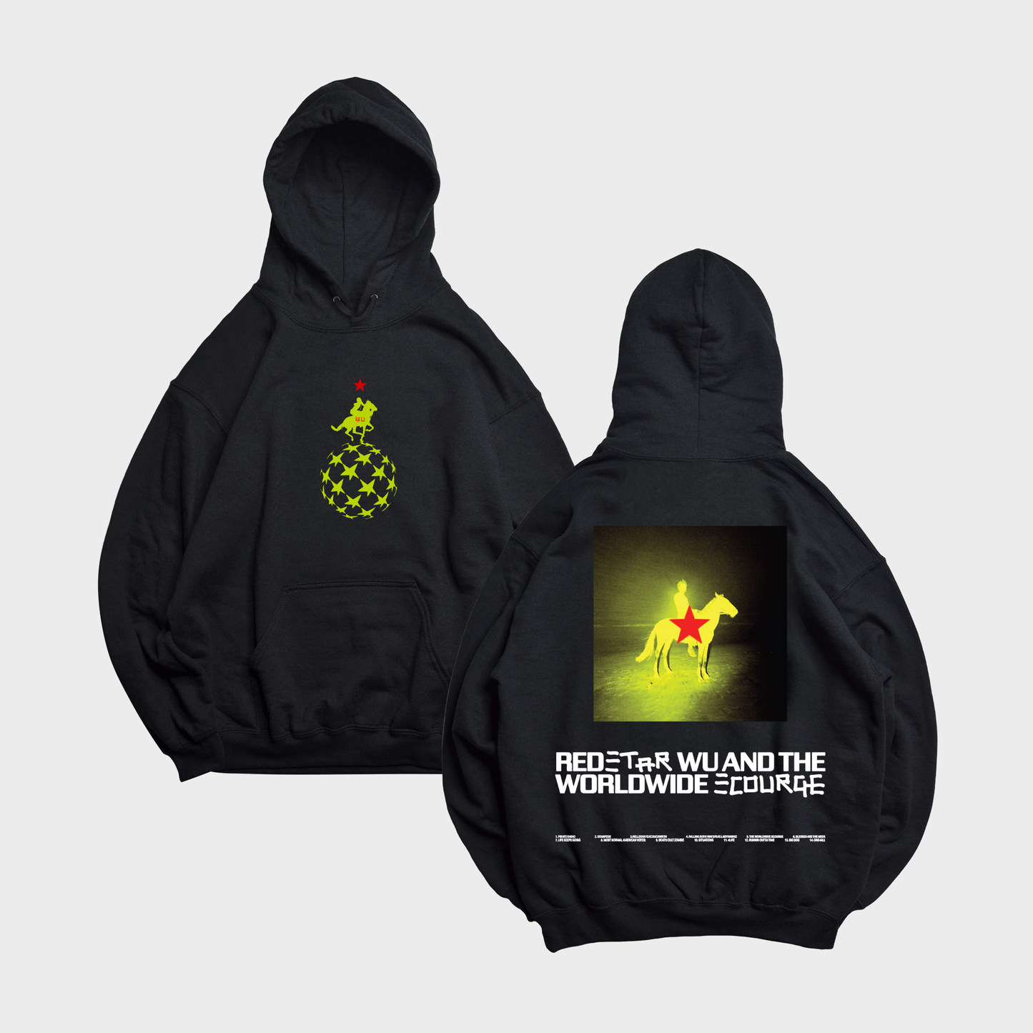 REDSTAR WU & THE WORLDWIDE SCOURGE HOODIE
